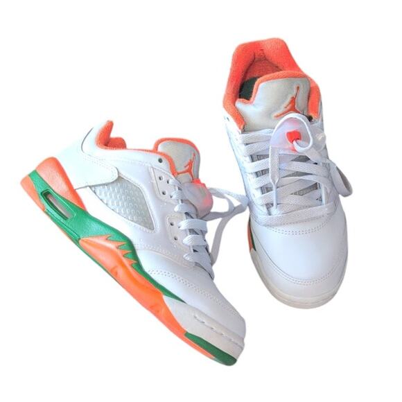 Jordan Other - Jordan 5 Retro Low Hurricane GS Sneakers | Youth Size 4Y | Excellent Condition